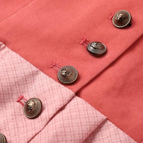 Vestido tradicional tirolés elegante para cosplay, vestido de patio, disfraz para mujer, fiesta de cerveza, fiesta de Halloween, temática histórica, Rojo sandía, L