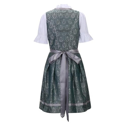 Alfombra de tarot La Luna Tarot Carpet Medieval Elegante Disfraz de Cosplay, Vestido de Encaje para Fiesta de la Cerveza, Traje temático de Fiesta de la Cerveza, Máscara Histórica de Halloween