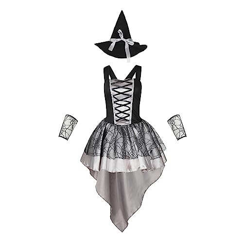 Generisch Colcha medieval para disfraz de Halloween, de malla, multicolor, para reunión de fiestas, cosplay, para mujer, disfraz de cosplay de látex (plateado, M)