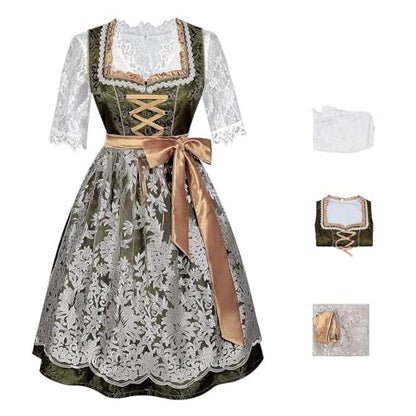 Percha de pared gótica elegante vestido de cosplay de encaje, disfraz gótico para mujeres, juego de rol, traje de fiesta con delantal, corsé, corsé, Halloween, cosplay, disfraces para hombres mayores